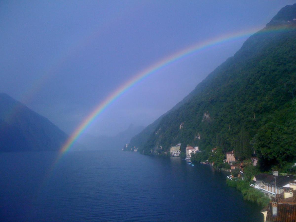 Oria Lugano Lake, Il Nido Dell'Aquila Bagian luar foto