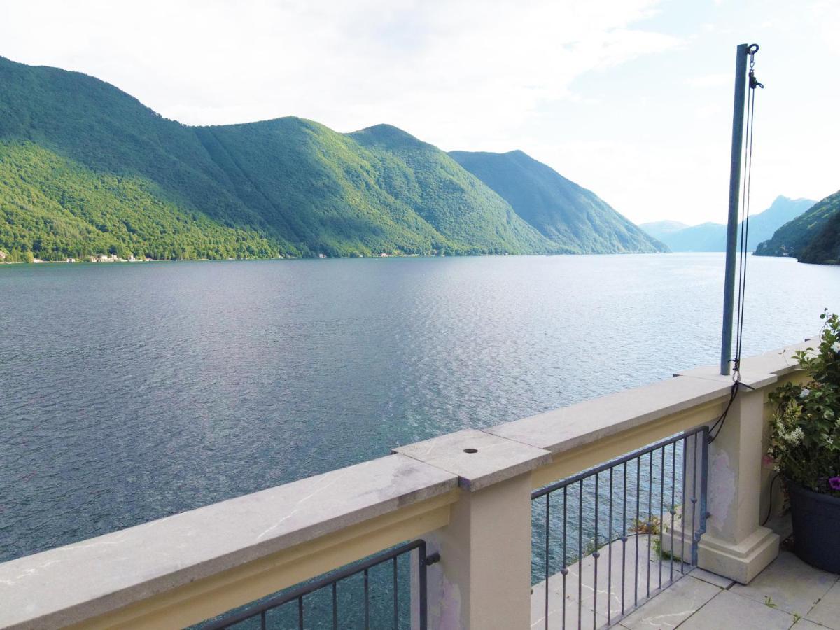 Oria Lugano Lake, Il Nido Dell'Aquila Bagian luar foto